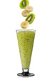 Kiwi and banana smoothie