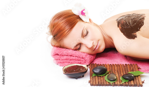 Photo: Chocolate massage in the SPA Chocolate massage in the SPA