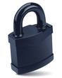 Padlock. Vector illustration