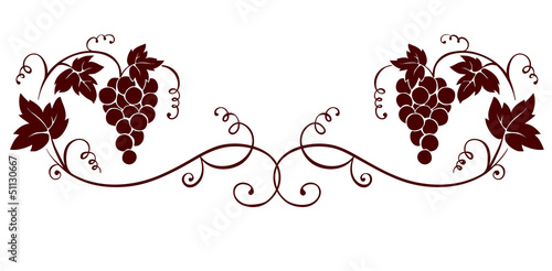 Design element -- grape