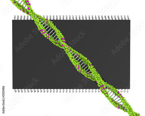 Illustration: DNA microprocessors DNA microprocessors