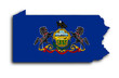 Map of Pennsylvania
