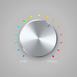 volume icon on gray background