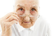 grandmother with glasses