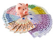 Sparschwein und Euro