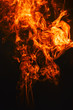 Fiery smoke