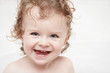 Adorable baby smile