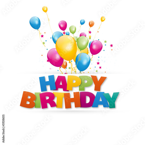 Vector: happy birthday happy birthday