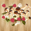 Background With Raspberry And ...