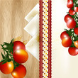 Banner Design With Cherry Toma...