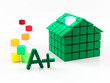 House and energy classification concept