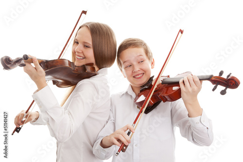 Photo: Violin duet Violin duet