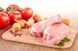 Raw Meat On Board With Ingredi... Raw Meat On Board With Ingredi...