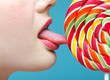 Licking sugarplum