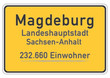 Magdeburg  232.660 Einwohner (Stand: 31.12.2012)