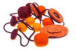 felt necklace