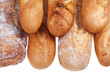 several freshly baked loaves of bread