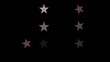 Video: Stars on night sky animation abstract illustration Stars on night sky animation abstract illustration