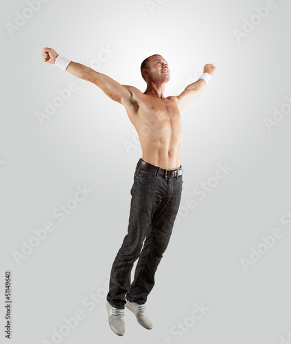 Photo: Modern style dancer posing Modern style dancer posing