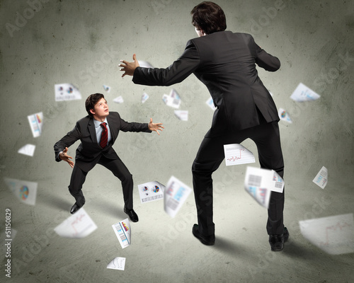 Photo: Business dispute Business dispute