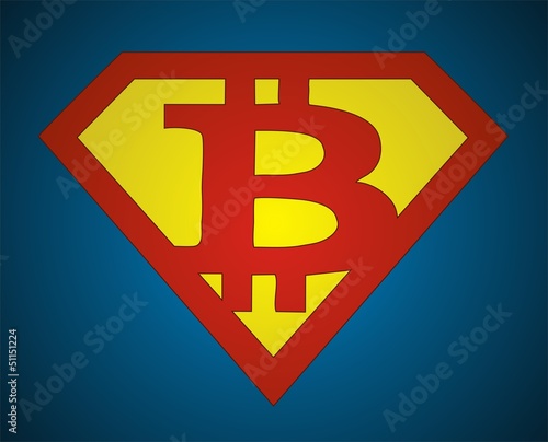 Vector: super currency is bitcoin super currency is bitcoin