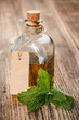Bottle with oil