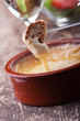 Brot und Käsefondue