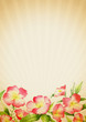 Old-fashioned Floral Background