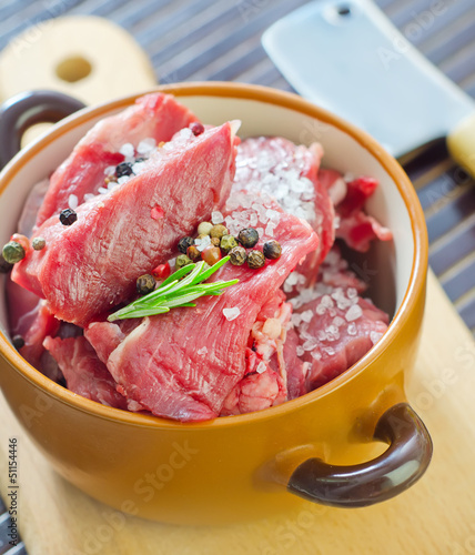 Photo: raw meat raw meat