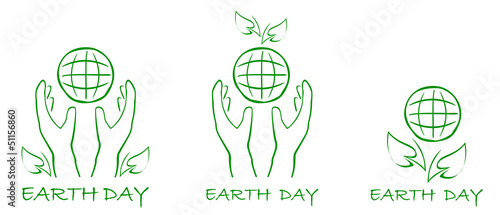 Vector: Earth day Earth day
