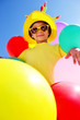 Photo: Kind mit Balloons Kind mit Balloons