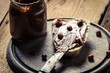 Photo: Nutella on the sandwich for breakfast Nutella on the sandwich for breakfast