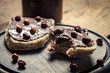 Photo: Closeup of sandwiches with chocolate and nuts Closeup of sandwiches with chocolate and nuts