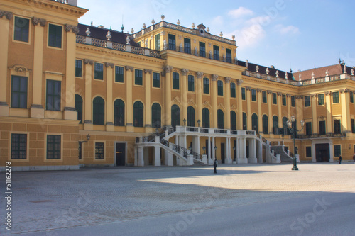 Photo: A view of a famous Schonbrunn palace in Vienna Austria A view of a famous Schonbrunn palace in Vienna Austria