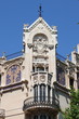 Facade of Gran Hotel in Palma de Mallorca, Spain
