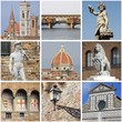 Florence landmarks collage