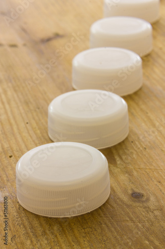 Photo: Plastic caps Plastic caps