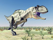Illustration: Dinosaurier Yangchuanosaurus Dinosaurier Yangchuanosaurus