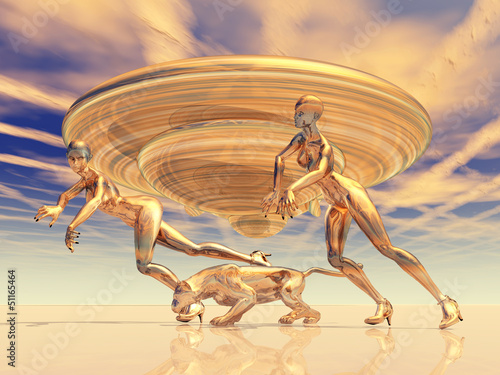 Illustration: Beautiful Aliens Beautiful Aliens