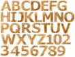 Wooden alphabet