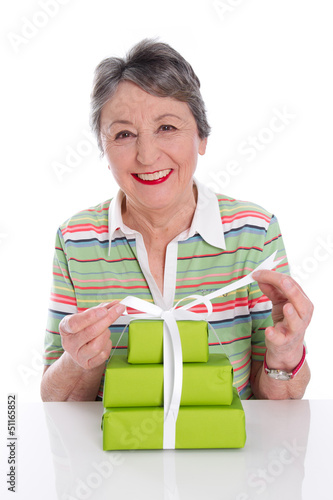 Photo: Großmutter hat runden Geburtstag Großmutter hat runden Geburtstag