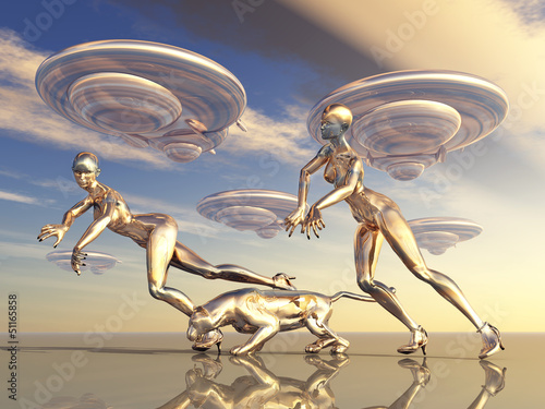 Illustration: Beautiful Aliens Beautiful Aliens