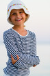 Summer - lovely girl on the beach