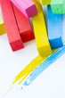 Colorful chalk pastels