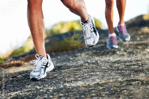 Photo: feet running outdoor feet running outdoor