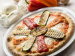 Pizza With Grilled Vegetables