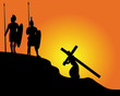carrying the cross
