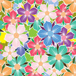 Floral Seamless Background.