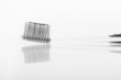 toothbrush on white background