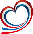Logo love heart stripe